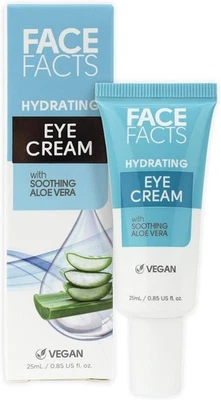 BRANDED Face Facts Hydrating Eye Cream | Aloe Vera Soothes + Calms | 25Ml