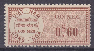 South Viet Nam Bft 32v MNH. 1960 0$60 Fiscal, Unlisted - Picture 1 of 1