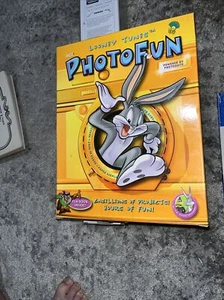Looney Tunes Photo Fun Pc New In Large Retail Box XP Bugs Bunny Daffe Duck Cool - Picture 1 of 4