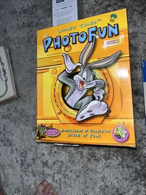 Looney Tunes Photo Fun Pc New In Large Retail Box XP Bugs Bunny Daffe Duck Cool - Image 1 of 4