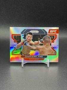 Chan Sung Jung 2022 Panini Prizm UFC #87 Korean Zombie Silver Holo Prizm - Picture 1 of 4