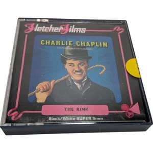 Chaplins Greatest Komödien Der Eislaufbahn 200ft Super 8 Schwarzweiß Leise - Bild 1 von 6