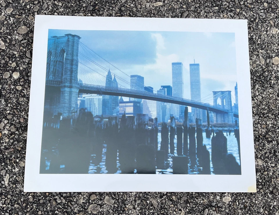 ВСЕМИРНЫЙ ТОРГОВЫЙ ЦЕНТР БАШНИ-БЛИЗНЕЦЫ WTC БРУКЛИН МОСТ МАЙКЛ ДЖОРДЖ ФОТО НЬЮ-ЙОРК - Изображение 1 из 1