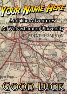Wolverhampton University good luck Card PIDZ16 A5 Personalised Greeting Card - Picture 1 of 1