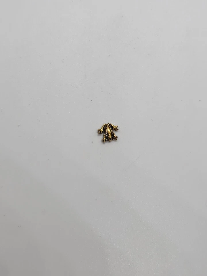 Золотая лягушка плавающий подвеска #760 для вашего оригами сова замок Бесплатная доставка - Изображение 1 из 1