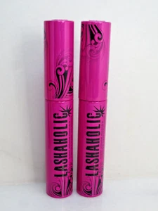 HARD CANDY LASHAHOLIC SUPER VOLUME MASCARA BLACKEST BLACK 0.40 OZ NWOB 2PCS - Picture 1 of 3