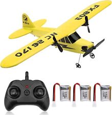 RC Plane Remote Control Airplane 2.4GHz 2 Channel for Beginner Adult Kids Toy US