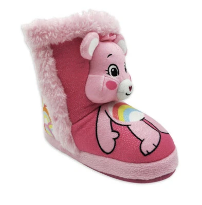 Care Bears Cheer Bear Toddler Girl Slippers House Shoes Size 9/10 New - Image 1 of 4