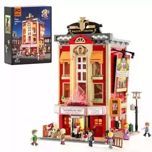 Funwhole F9056 - Balcony Theater m. Beleuchtung - Neu - 2445 Teile - OVP - DE - Bild 1 von 7