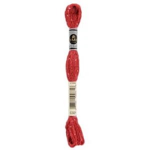 DMC Etoile Cotton Thread - C321 - Red - Twinkle Thread - Picture 1 of 1