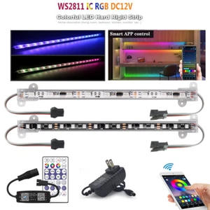 WS2811 RGB LED Aluminum Rigid Bar 28Keys Music Smart Pixels Controller kit 12V - Picture 1 of 22
