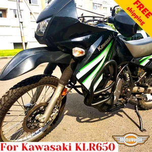 Protector de motor para Kawasaki KLR 650 KLR650 barras de choque (2008-2018) - Imagen 1 de 12