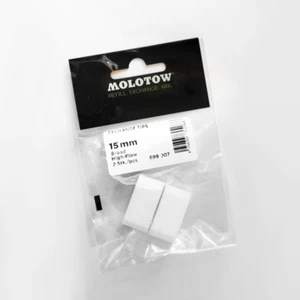 Molotow 15mm Broad High Flow Replacement Tips (2 Pcs.) Graffiti Art Marker - Picture 1 of 2