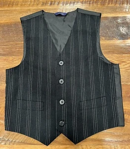 Boys 4 Button Suit Vest, Size 5 - Picture 1 of 8