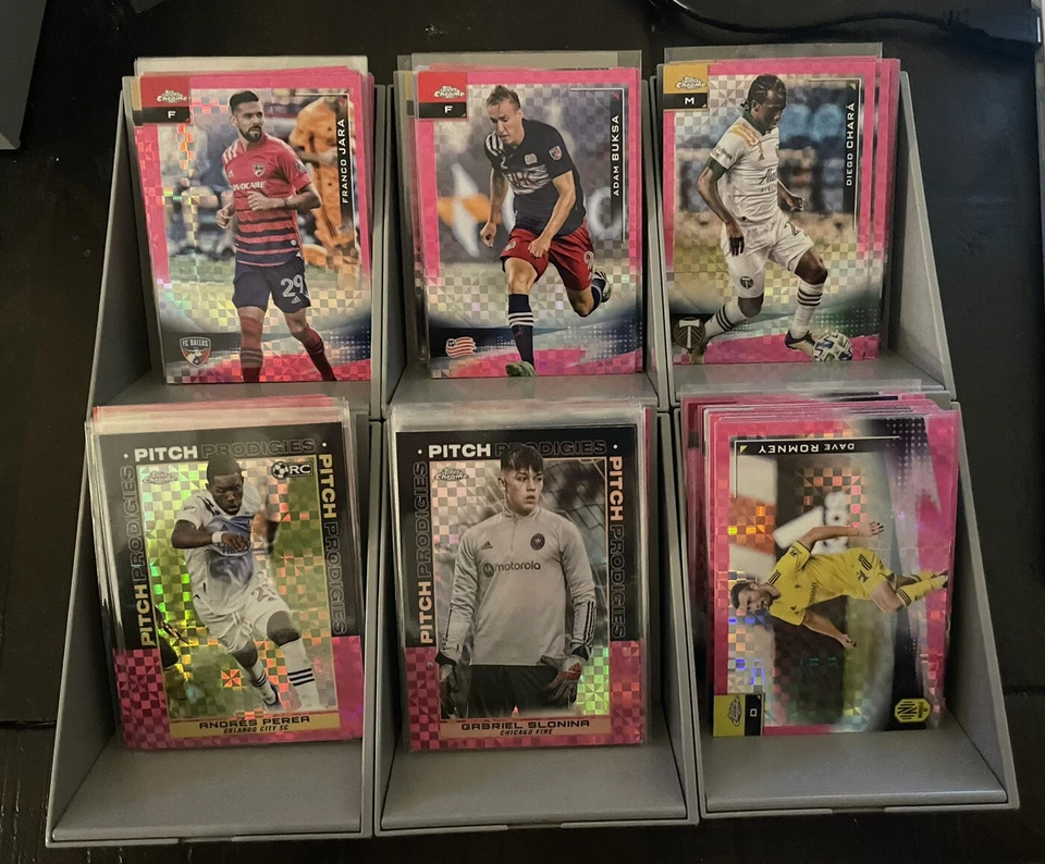 2021 Topps MLS Soccer Pink XFractor **You Pick Complete Your Set** - Image 1 of 1