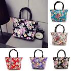 Travel Canvas Bag Women Tote Bag Shopping Bag Vintage Floral Printing Bag FB