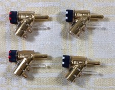 WBT 0645 Midline Safety-pin Banane 4 Winkel Bananenstecker sehr guter Zustand 1/