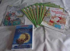 Guided Reading: Set of 8 The Night Before Christmas books + DVD + coloring book - Picture 1 of 1