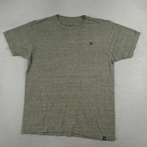 Hurley Shirt Logo Basic Short Sleeve Casual Size S Grey Adult - Picture 1 of 7