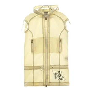 CHANEL Gr. 38 Vintage Coco Mark Camellia Print ärmellos Reißverschluss Hoodie weiß 2 - Bild 1 von 8