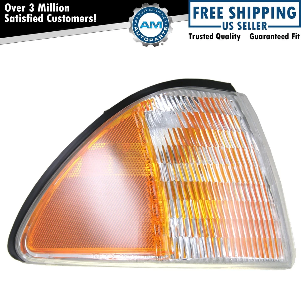 Luz de esquina delantera derecha lado del pasajero para Ford Mustang 1987-1993 FO2551103 Foto 1 de 2