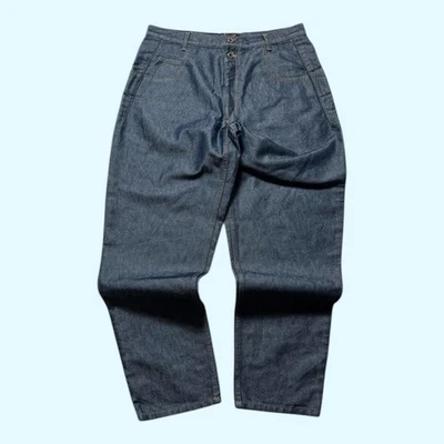 Guess U.S.A. Jeans Baggy Tapered Fit Men's Blue Vintage Denim 34x31 - Image 1 of 4