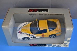 UT Models CORVETTE 2000 Daytona Pace Car Yellow 1:18 New With Factory Seals - Picture 1 of 23