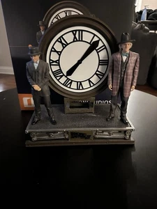 2022 Iron Studios Back to the Future III: MARTY AND DOC AT THE CLOCK Scale 1/10 - Picture 1 of 2