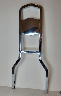 Barra vintage Harley Sissy cromada - Imagem 1 de 4