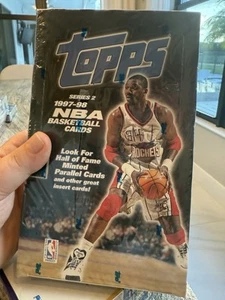 1997-98 Topps Series 2 Basketball Hobby Box - 36 packs New Factory Sealed NOS - Picture 1 of 7