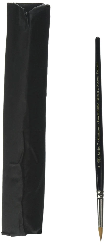 Winsor & Newton 5181707 Sceptre Gold II Brush Round Short Handle 7