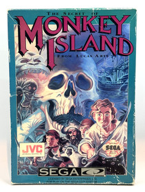 Secret of Monkey Island (Sega CD) - Box + CD - No Manual