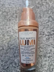 2 x CREAMY NATURAL LOREAL LUMI TRUE MATCH FOUNDATION LSF20 - 30ML. - Bild 1 von 9