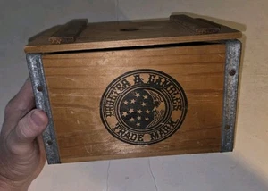 Nice vintage Small Procter & Gamble trademark ivory soap Wooden Box 8 3/4" X 6x6 - Picture 1 of 6