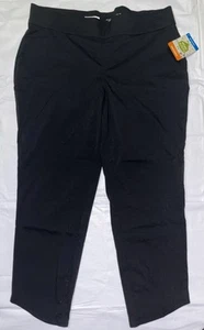 Neu mit Etikett Columbia Climber Canyon Damenhose XL schwarz elastischer Bund Freizeit Knöchel - Bild 1 von 8