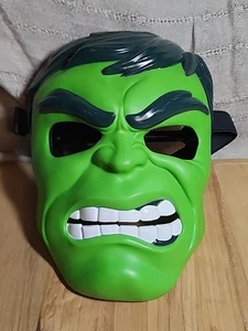 Incredible Hulk Marvel Niños Plástico Duro Halloween Banda Elástica Máscara Hasbro - Imagen 1 de 6