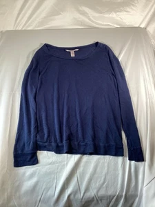 Victoria's Secret Pullover Langarmshirt L dunkelblau - Bild 1 von 6