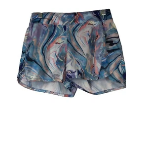ATHLETA GIRL - YOUTH XL/14 - MULTICOLOR RECORD BREAKER 3" SHORTS - Picture 1 of 4