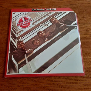 THE BEATLES / 1962-1966 - 2 RECORD SET IN RED VINYL - SEALED DEMO COPY - Picture 1 of 5