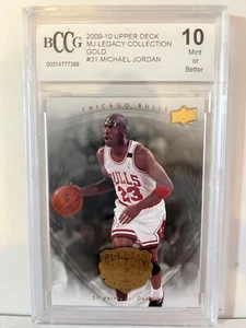 Michael Jordan 2009-10 Upper Deck Jordan Legacy Edizione Hall of Fame #31 BCCG 10 - Foto 1 di 2
