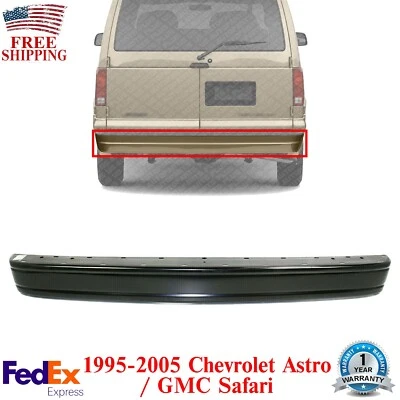 Barra frontal de parachoques trasero de acero imprimado para Chevrolet Astro/GMC Safari 1995-05 Foto 1 de 4