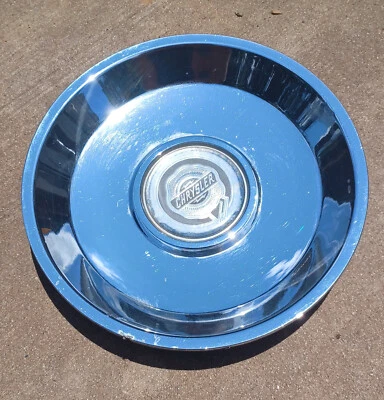 Chrysler Pacifica center cap, chrome, 2004-2008 part # 04880230AB 01 - Image 1 of 3