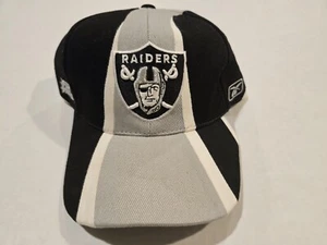 Cappello berretto NFL Raiders Reebok taglia unica grigio/nero - Foto 1 di 5