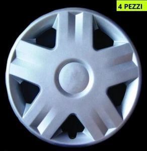COPRICERCHI COPPE RUOTA RAGGIO DM (13) COMPATIBILE PER RENAULT CLIO MODUS TWINGO - Foto 1 di 4