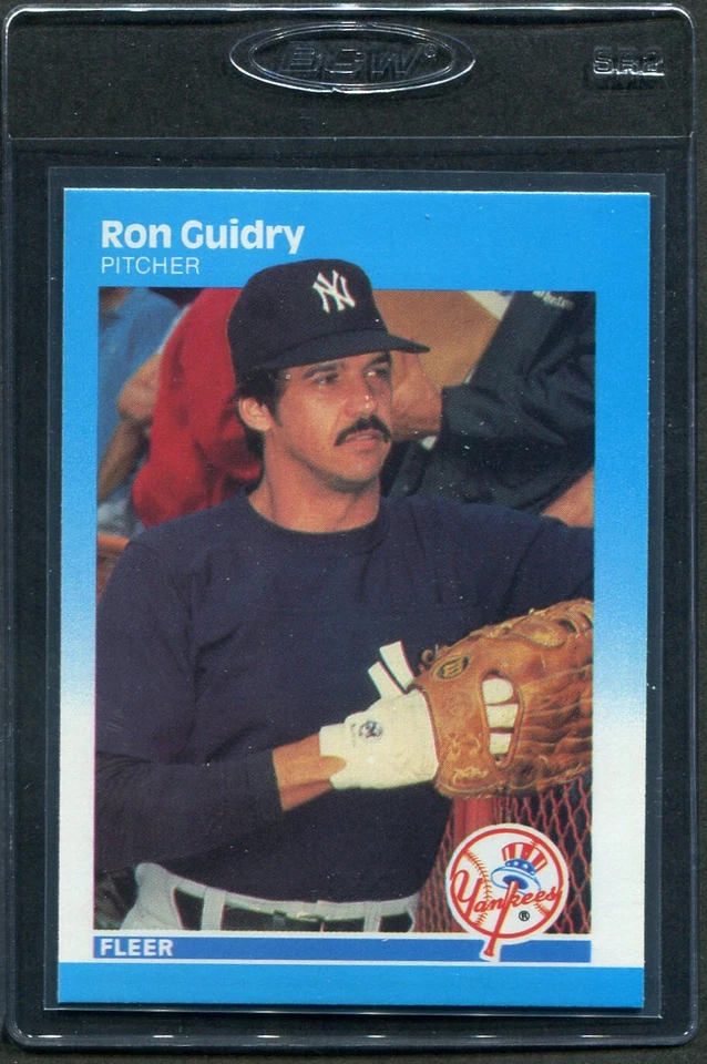 1987 Fleer Ron Guidry #100 Yankees Nm/mt - Image 1 of 1