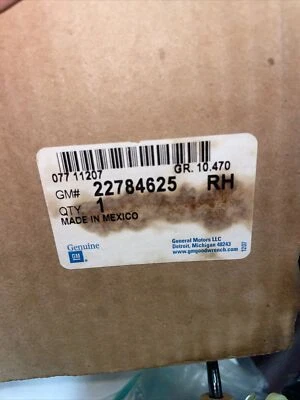 Actuador de cerradura de puerta delantero derecho OEM, Chevrolet 22741841 2011-2016 impala Foto 1 de 3