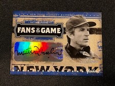 2005 Donruss Prestige Fans of the Game Mathew Modine FG3 autograph card AA