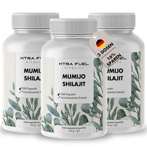Capsule Shilajit 600 Pezzi, Estratto di Mumijo Shilajit - Vegan e Testato (Confezione da 3) - Foto 1 di 8