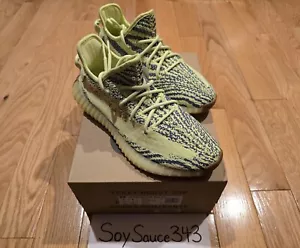 NUOVE AUTENTICHE ADIDAS YEEZY BOOST 350 V2 SEMI FROZEN GIALLO B37572 TAGLIA 8,5 - Foto 1 di 5