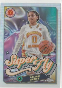 Taliah Scott 2023 Topps Chrome McDonald's All American Super Fly Card #SF-15 - Picture 1 of 2